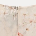 ZARA  dress Floral Ruffle Wrap sundress long sleeve cut out summer boho wedding  Photo 12