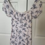 PacSun  white and blue floral mini dress Photo 0