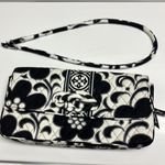 Vera Bradley Night and Day Knot Convertible Shoulder/Clutch Black/Gray/White Bag Photo 12
