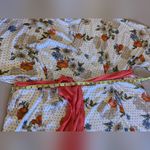 Unique Vintage  white/ multicolor  floral dress, plus size 5X lightweight Photo 1