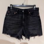 American Eagle  High Rise Jean Shorts Size 4 Photo 0