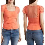 Free People  Blush Up Cami ruched blouse XS Photo 1