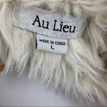 Au Lieu Penny Lane style vegan suede and fur vest L Tan Size L Photo 4