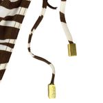 Michael Kors new âď¸ď¸ Animal Print Side Tie Bikini Bottom âď¸ď¸ Gold MK Hardware âď¸ Photo 11
