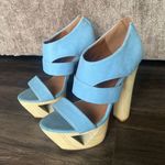 Baby Blue Heels Size 7.5 Photo 0