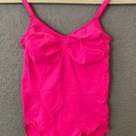 SKIMS NWOT  Sculpting Bodysuit with Snaps Hot Florescent Pink Size S/M Photo 4