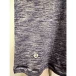Lululemon Sports Bra - Heathered Blue and Black Photo 2