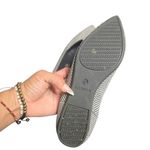 Rothy's The Point Cloud Grey Birdseye Knit Ballet Flats Size: 7.5 Gray Photo 2