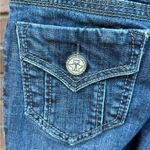 Tin Haul Denim Blue Jeans Flared Size 25 R Wide Leg Flares Boot Cut EUC Photo 7