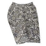 Tildon Grey Brown White Paisley Midi Skirt A Photo 1