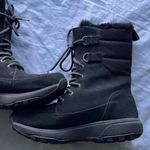 Skechers  Black Suede Easy Going Ankle Boots w/ Faux Fur Women’s Size 8 - 15567 Photo 3