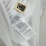 Madewell Regenerative Cotton Ribbed Crewneck Tee Shirt Eyelet White Medium NWT Photo 11