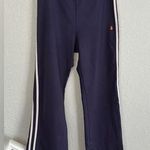 Bumi Sirotka Blue Track Pants Wide Leg Loungewear Athletic Streetwear Athleisure Size M Photo 0