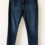 Just Black  Raw Hem Ankle Jeans in Dark Wash Size 30 Photo 0