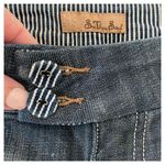 SEE THRU SOUL Cuffed Denim Shorts size 26 Blue Photo 5