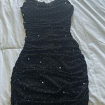 Windsor  Black Mini Dress Sparkly Photo 0