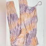 Wildfox Zoe Tie-Dye Cotton Jumpsuit Size XS 117 Photo 2