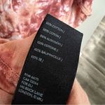 Free People  Women's Long Sleeve Be Free Tie Dye Tee Shirt Top Orange Small Photo 7