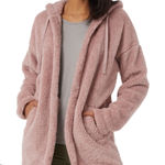 32 Degrees Heat 32 Degrees Womens Sherpa Hooded Open Cardigan Size XS NWT Photo 0