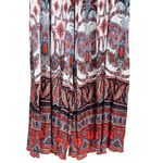 Free People  Boho Gold Dust Printed Wide Leg High Waist Flowy Pants Photo 3