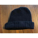 Love Your Melon Navy Blue Pom Beanie, sz OS Photo 4