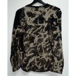 NFL Team Apparel Carolina Panthers Womens Lace Up Sweatshirt Size M Bleach Photo 2