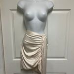 Oh Polly Evening Opulence Gathered Tassel Belt Mini Skirt Photo 3