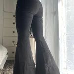 Free People High Waisted Black Flare Jeans Photo 0