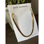 Petit Moments Cher Chain Necklace Gold Womens Size OS Photo 3