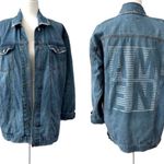Black Label C’est Toi Denim Oversized Jacket Size Small Photo 1