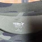 Old Navy Breathe On Black and Green Camouflage Long Sleeve Top Photo 1