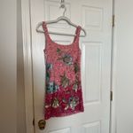 NEW LA FUORI Fleur Oasis Mini Dress in Pink Ombre Size M Photo 13