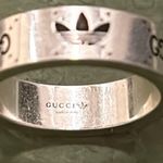 Gucci x Adidas Engraved Interlocking G Ring Ag 925 Photo 1