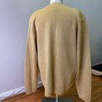 Alfred Dunner  Women's Mock Layer Gold Metallic Pullover Long Sleeve Sweater L Photo 1
