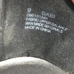 Isaac Mizrahi  for Target Gabi Heels Peep Toe Bow Faux Suede Slip On Black Size 9 Photo 6