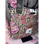 Ed Hardy NWT  Leopard Tattoo Tote Bag Photo 3