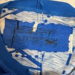 Rundholz black label globe apple print tunic dress one size fits most Blue Photo 7