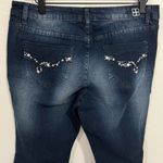 Salt Works Medium Rise Boot Cut Jeans Dark Wash Size 8 New Photo 70