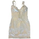 Oh Polly •  Yildiz mini dress cream tan size 10 Photo 2