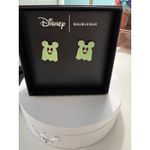 BaubleBar  Disney Mickey Ghost‎ Stud Earrings Green Halloween Photo 1