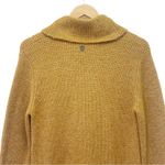 Kuhl Makenna Wool Blend Cozy Sweater Dress Golden Mustard Tan Women’s Size Small Photo 3