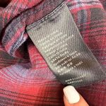 KAVU Jurnee Multicolor Plaid Pattern Flannel Shirt Dress Size Small Photo 6