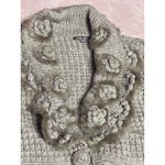 Roz & Ali  Faux Fur Trimmed Cardigan Sweater Jacket Sz L Large I0216 Photo 2