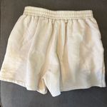 Waylane by Rachel Jay Cream Sweat Shorts Photo 1