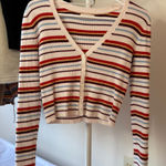 LA Hearts  Multicolor Striped Cardigan Photo 0
