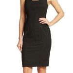 Eliza J  | Triangle Cutout Sleeveless Shift Dress - [size 8 in Black] LBD Photo 0
