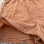 1. State Breezy Smock Elastic Waist Shorts Toasted Nut Orange Tan Photo 6