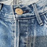 3x1  Light Wash Straight Leg Fringe Ankle High Rise Jeans  Womens 25 Blue Denim Photo 5