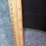 Chico's Black Petite Ankle Pants Gold Button Hem Stretch Pull-On 1.5P 10P Photo 2