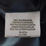 BCBGMAXAZRIA  | 100% Silk Smokey Teal Sleeveless Cocktail Dress Size Small S Photo 2